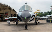 56-2337 @ KFTW - Head on - Two seat TF-102A Fort Worth Aviation Museum - by Ronald Barker