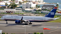 N942UW @ TNCM - Departing St Maarten. - by kenvidkid