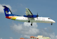 V2-LFV @ SXM - On short finals to St Maarten. - by kenvidkid