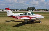 N100MR @ KOSH - Beech B55 - by Mark Pasqualino