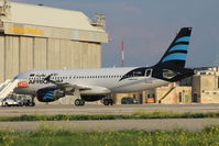 EI-ONL @ LMML - A320 EI-ONL Afriqiyah Airways - by Raymond Zammit