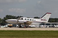 N513SJ @ KOSH - Cessna 421C - by Mark Pasqualino