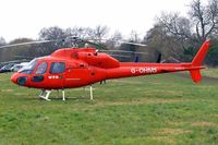 G-OHMS @ EGBC - Aerospatiale AS.355F1 Ecureuil II [5194] (Western Power Distribution) Cheltenham Racecourse~G 14/03/2008 - by Ray Barber
