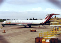 N978AS @ KPAE - Shown at BF Goodrich Everett WA - TWA never took delivery of this jet. - by Tom Vance