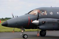 076 @ LFOA - Embraer EMB-121AA Xingu, Taxiing after landing,  Avord Air Base 702 (LFOA)  Open day 2012 - by Yves-Q