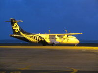 ZK-MCF @ NZAA - Under floodlights as I came back from Christchurch today. - by magnaman