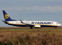 EI-EFT @ LFBH - Lining up rwy 10 for departure... - by Shunn311