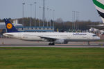 D-AISR @ EGCC - Lufthansa - by Chris Hall