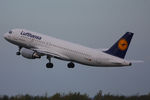 D-AIUG @ EGCC - Lufthansa - by Chris Hall