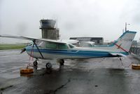 C-GQVV @ CYJN - Cessna 172N Skyhawk [172-73077] St. Jean~C 17/06/2005. Taken in a heavy downpour. - by Ray Barber