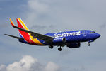 N905WN @ DAL - Southwest Airlines new paint Landing at Dallas Love Field - by Zane Adams