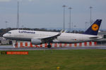 D-AIUG @ EGCC - Lufthansa - by Chris Hall