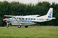 F-HFTR @ LFRB - Cessna 208B Grand Caravan, Take off rwy 25L, Brest-Bretagne airport (LFRB-BES) - by Yves-Q