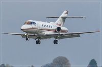 VP-BSX @ EDDR - Raytheon Hawker 750 - by Jerzy Maciaszek