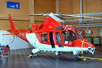 HB-XWC @ LSZB - Agusta A.109K2 [10003] (Swiss Air Ambulance) Bern Belp~HB 23/07/2004 - by Ray Barber