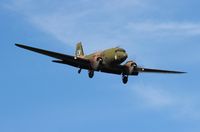 N2805J @ YIP - AC-47 Spooky arriving at 2013 Thunder Over Michigan - by Florida Metal