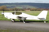 G-CCOV @ EGFP - Europa XS, Sleap based, seen parked up at Pembrey. - by Derek Flewin