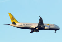 V8-DLC @ EGLL - Boeing 787-8 Dreamliner [34789] (Royal Brunei Airlines) Home~G 21/08/2014. On approach 27L. - by Ray Barber