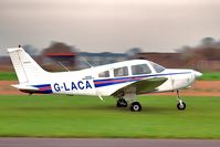 G-LACA @ EGBR - About to rotate - by glider