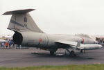 MM54260 @ EGQL - TF-104G Starfighter, callsign India 4261Alpha, of 4 Stormo Italian Air Force on display at the 2002 RAF Leuchars Airshow. - by Peter Nicholson