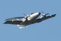 087 @ LFRJ - Embraer EMB-121AA Xingu, Training flight, Landivisiau Naval Air Base (LFRJ) - by Yves-Q