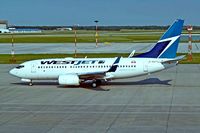C-GWVJ @ CYWG - Boeing 737-7CT [36421] (Westjet) Winnipeg-International~C 26/07/2008 - by Ray Barber