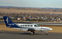 N68752 @ KBIL - Cape Air who replaced Silver Wings, who replaced Great Lakes, who replaced Big Sky. - by Daniel Ihde