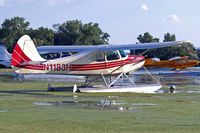 N1183H @ 96WI - Aeronca 15AC Sedan [15AC-194] Vette/blust Seaplane Base Oshkosh~N 30/07/2008 - by Ray Barber