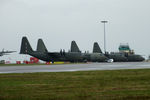 ZH880 @ EGVN - line up of RAF 30 Squadron Hercs - by Chris Hall
