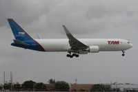 PR-ADY @ MIA - TAM Cargo 767 - by Florida Metal