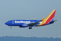 N708SW @ SFO - And now with the bright new Colors. - by Bill Larkins
