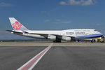 B-18205 @ LOWW - China Airlines Boeing 747-400 - by Dietmar Schreiber - VAP