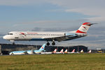 OE-LVI @ LOWW - Austrian Airlines Fokker 100 - by Dietmar Schreiber - VAP