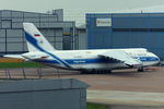 RA-82081 @ EGCC - Volga Dnepr Cargo - by Chris Hall