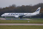 OH-LKI @ EGCC - Finnair - by Chris Hall