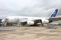 F-WWDD @ LFPB - Airbus A380-861, Static display, Paris-Le Bourget (LFPB-LBG) Air Show 2013 - by Yves-Q