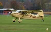 N8333K @ PA40 - Departing a fly-in lunch at Benton, Pa - by Melvin Reed