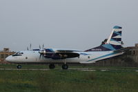 EW-378TG @ LMML - Antonov An-26 EW-378TG Vulkanair - by Raymond Zammit