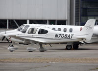 N708AT @ LFBO - Parked at the General Aviation area... - by Shunn311