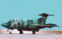 XX887 @ LMML - HS Buccaneer S.2B XX887/N of 15Sqd RAF parked at RAF Luqa Malta. - by Raymond Zammit