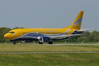 F-GZTA @ LFRB - Boeing 737-33VQC, Take off rwy 25L, Brest-Bretagne airport (LFRB-BES) - by Yves-Q