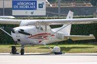 F-GAQO @ LFRU - Reims F172M Skyhawk, Morlaix-Ploujean Regional Airport (LFRU-MXN) - by Yves-Q