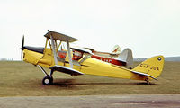 G-AJOA - De Havilland DH.82A Tiger Moth [83167] (Place and date unknown). From a slide. - by Ray Barber