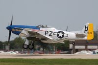 N7551T @ KOSH - North American P-51D