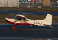 SE-MIP @ ESSB - Lining up runway 30. - by Anders Nilsson