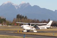 C-FCVU @ CYNJ - Sporting it's new paint scheme. - by Guy Pambrun