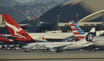 N526AS @ KLAX - Taxiing for departure at LAX - by Todd Royer