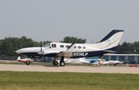 N514LP @ KOSH - Cessna 414A - by Mark Pasqualino