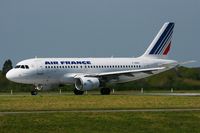 F-GRHC @ LFRB - Airbus A319-111, Take off rwy 25L, Brest-Bretagne airport (LFRB-BES) - by Yves-Q