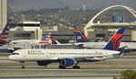 N695DL @ KLAX - Taxiing to gate after landing on 25L at LAX - by Todd Royer